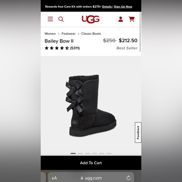 UGG Bailey Bow || - Picture 4 of 6